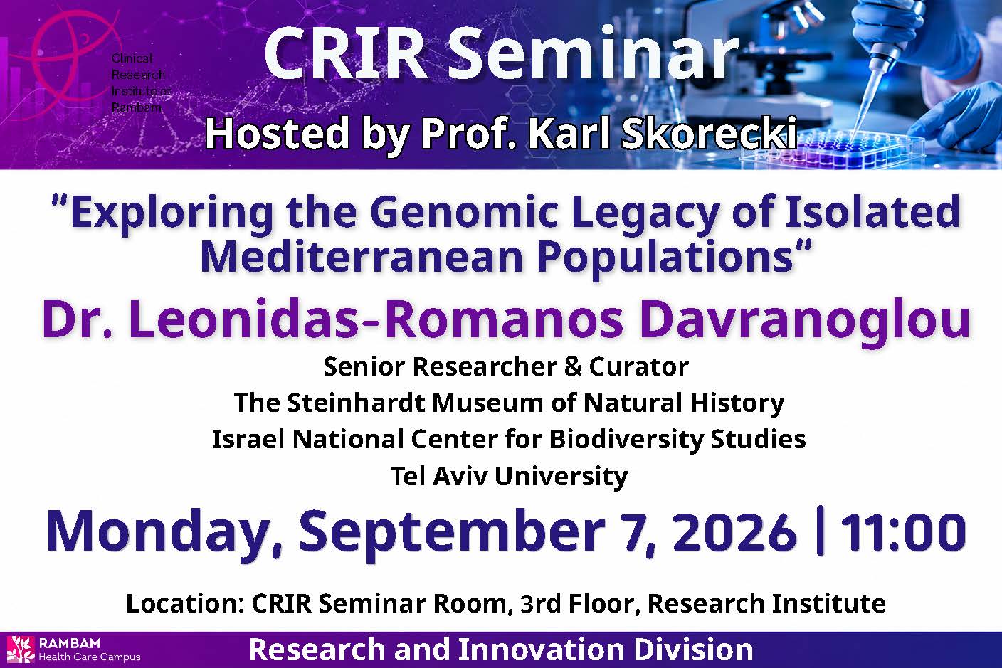 Seminar CRIR